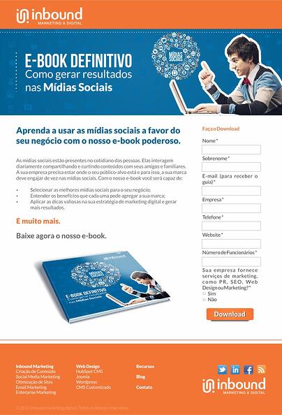 landin page guia definitivo como gerar resultados nas mídias sociais
