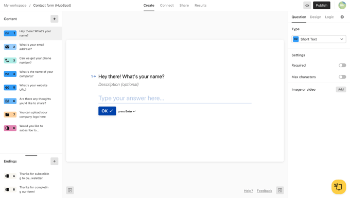 typeform-hubspot